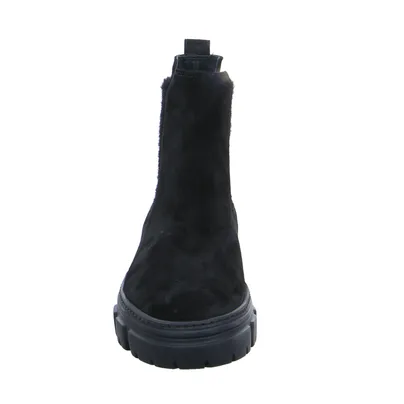PAUL GREEN Boot Schwarz Leder 