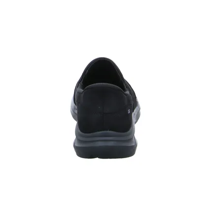 SKECHERS Halbschuh-Schlüpfer Schwarz Lederimitat SKECHERS Halbschuh-Schlüpfer Schwarz Lederimitat