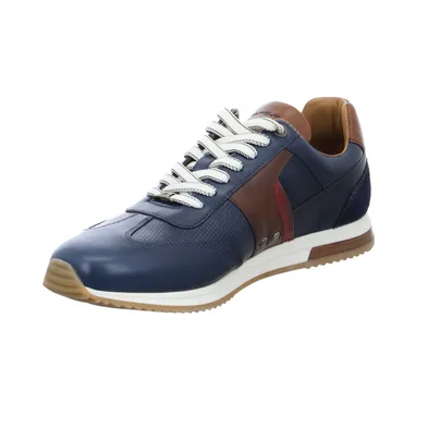 AMBITIOUS Halbschuhe Sneaker Blau Leder AMBITIOUS Halbschuhe Sneaker Blau Leder