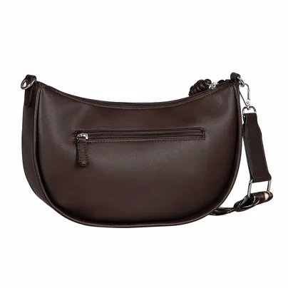TOM TAILOR Gürteltasche / Bodybag Braun Lederimitat TOM TAILOR Gürteltasche / Bodybag Braun Lederimitat