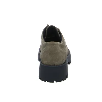 SCHUHENGEL Schnürschuh Khaki Leder 