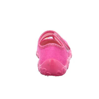 SUPERFIT Mädchen Kinder-Hausschuh Pink Textil SUPERFIT Mädchen Kinder-Hausschuh Pink Textil