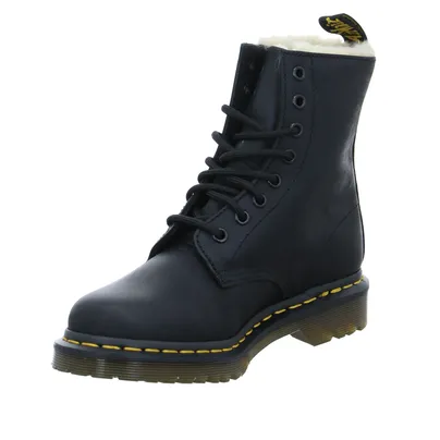 DR. MARTENS Boot Schwarz Leder 