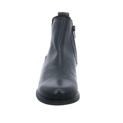 GABOR Boot Schwarz Leder 