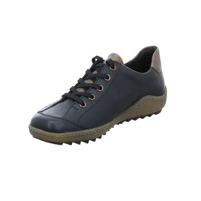 REMONTE Schnürschuh Schwarz Leder REMONTE Schnürschuh Schwarz Leder
