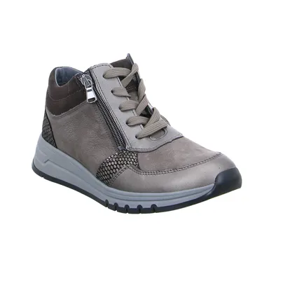 WALDLÄUFER Comfort-Mid Cut Taupe Leder WALDLÄUFER Comfort-Mid Cut Taupe Leder