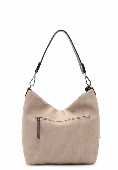 EMILY & NOAH mit Bag in Bag Umhängetasche Taupe Lederimitat EMILY & NOAH mit Bag in Bag Umhängetasche Taupe Lederimitat