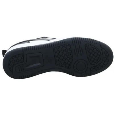 PUMA Puma Rebound V6 Lo Jr Kinder Sportschuh Weiss Lederimitat 