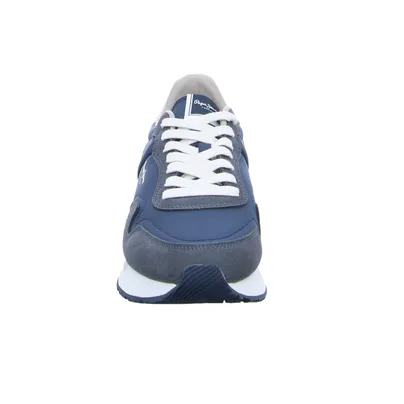 PEPE JEANS Halbschuhe Sneaker Blau Lederimitat PEPE JEANS Halbschuhe Sneaker Blau Lederimitat