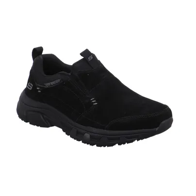 SKECHERS Halbschuh-Schlüpfer Schwarz Leder SKECHERS Halbschuh-Schlüpfer Schwarz Leder