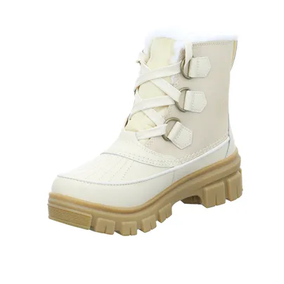 SOREL wasserdicht Snowboot Offwhite Leder SOREL wasserdicht Snowboot Offwhite Leder