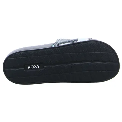 ROXY Badeschuhe unisex Schwarz Synthetik ROXY Badeschuhe unisex Schwarz Synthetik