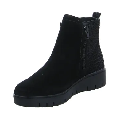 VAN DER LAAN 2RV Comfort-Stiefelette Schwarz Leder VAN DER LAAN 2RV Comfort-Stiefelette Schwarz Leder