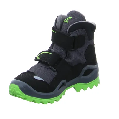 LOWA Winterstiefel Unisex Kleinkinder-Snowboot  Membran Grau Textil 