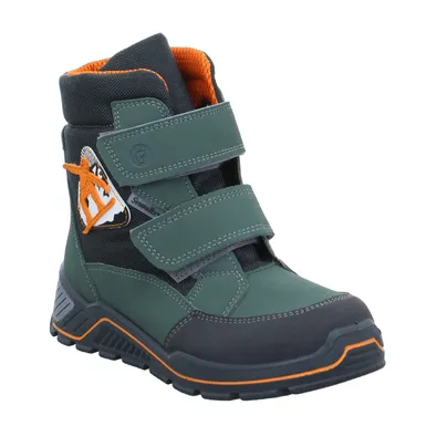 RICOSTA Jungen Schneestiefel Kleinkinder-Snowboot Membran Grün Textil RICOSTA Jungen Schneestiefel Kleinkinder-Snowboot Membran Grün Textil