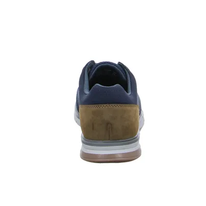 BUGATTI SHOES Halbschuh-City Blau Synthetik 
