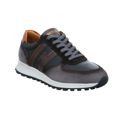 HOLD Halbschuhe Sneaker Schwarz Leder 