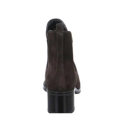 SCHUHENGEL Stiefelette Braun Leder SCHUHENGEL Stiefelette Braun Leder