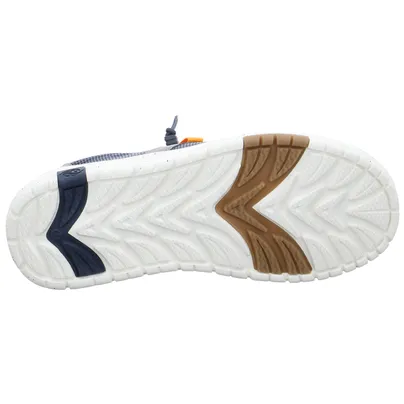 DOCKERS Halbschuh Blau Textil 