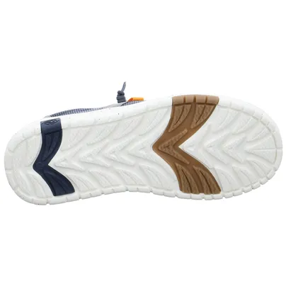 DOCKERS Halbschuh Blau Textil DOCKERS Halbschuh Blau Textil