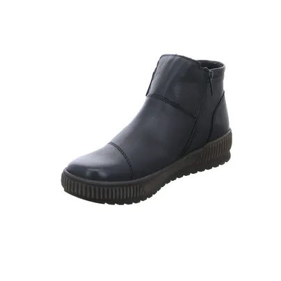 REMONTE mit TEX Membrane Mid Cut Sneaker Schwarz Leder 