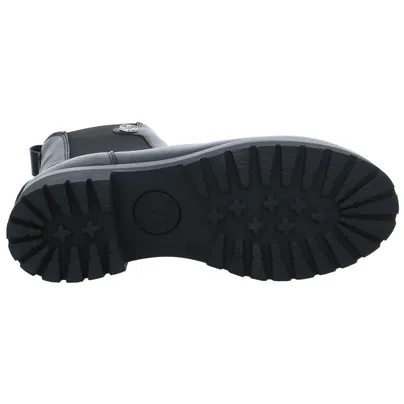 PANAMA JACK mit Lammfell-Futter Boot Schwarz Leder PANAMA JACK mit Lammfell-Futter Boot Schwarz Leder