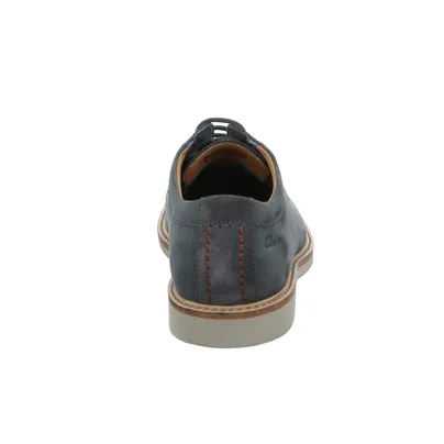 CLARKS Halbschuh-City Grau Leder CLARKS Halbschuh-City Grau Leder