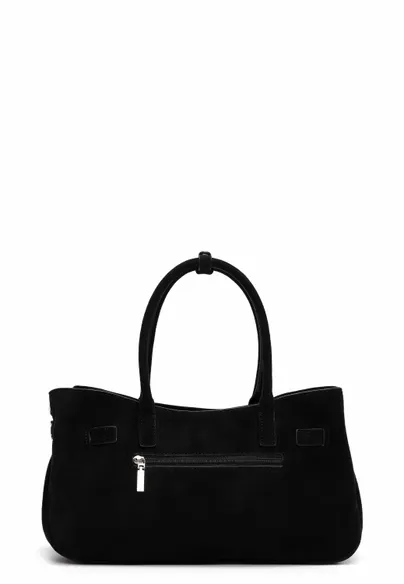 TAMARIS Shopper Schwarz Lederimitat 