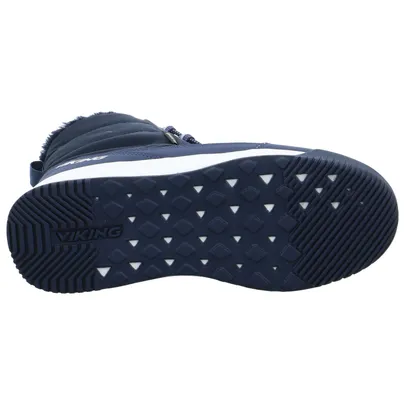 VIKING Mädchen Schneestiefel Mädchen-Snowboot Membrane Blau Textil VIKING Mädchen Schneestiefel Mädchen-Snowboot Membrane Blau Textil