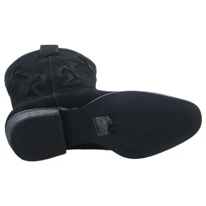 LA STRADA Stiefel Schwarz Leder LA STRADA Stiefel Schwarz Leder