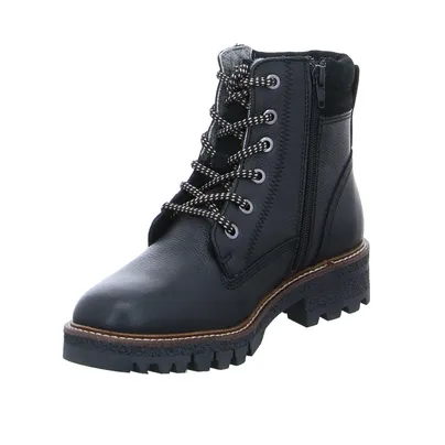 TAMARIS mit Tex-Membrane Boot Schwarz Leder TAMARIS mit Tex-Membrane Boot Schwarz Leder