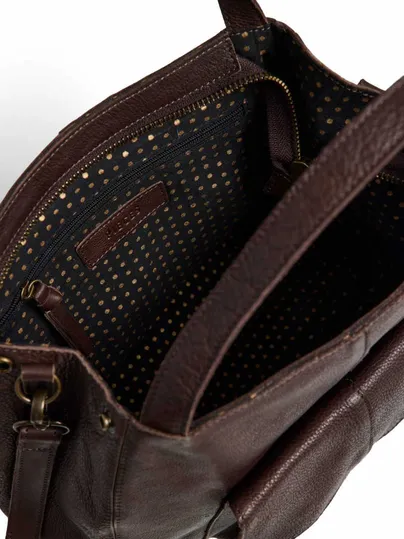 PIECES Shopper Braun Leder PIECES Shopper Braun Leder