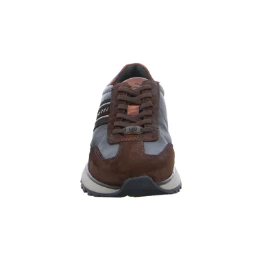 BUGATTI SHOES Halbschuhe Sneaker Braun Leder 
