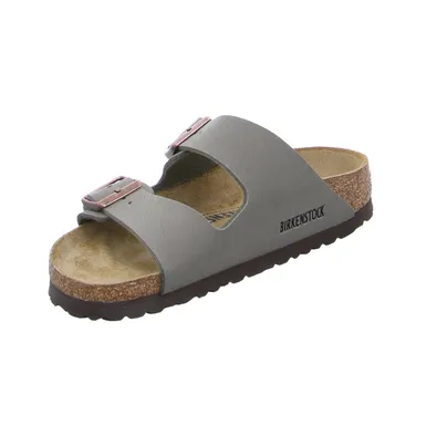 BIRKENSTOCK Bio-Fussbett Taupe Lederimitat BIRKENSTOCK Bio-Fussbett Taupe Lederimitat