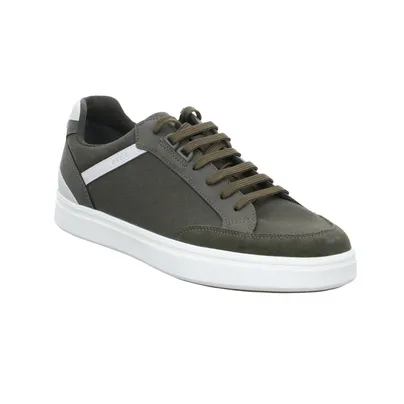 GEOX Halbschuhe Sneaker Stoff Olive Synthetik GEOX Halbschuhe Sneaker Stoff Olive Synthetik