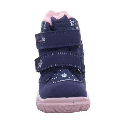 SUPERFIT Baby-Winterstiefel Mädchen Kleinkinder-Snowboot Membran Blau Textil SUPERFIT Baby-Winterstiefel Mädchen Kleinkinder-Snowboot Membran Blau Textil