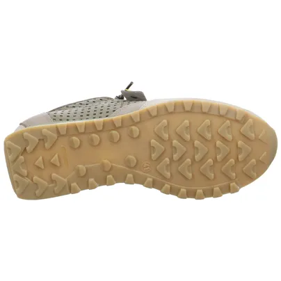 CETTI Halbschuhe Sneaker Beige Leder CETTI Halbschuhe Sneaker Beige Leder