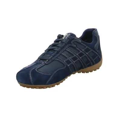 GEOX Binder Halbschuhe Sneaker Blau Leder GEOX Binder Halbschuhe Sneaker Blau Leder