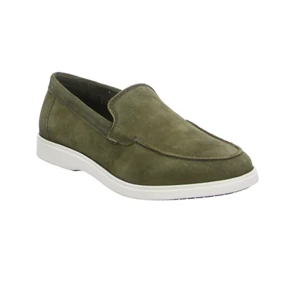 BUGATTI SHOES Halbschuh Grün Leder BUGATTI SHOES Halbschuh Grün Leder