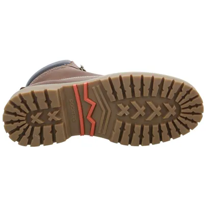 DOCKERS Winter-Boots Braun Leder 