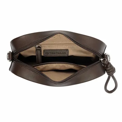 TOM TAILOR Umhängetasche Braun Lederimitat TOM TAILOR Umhängetasche Braun Lederimitat