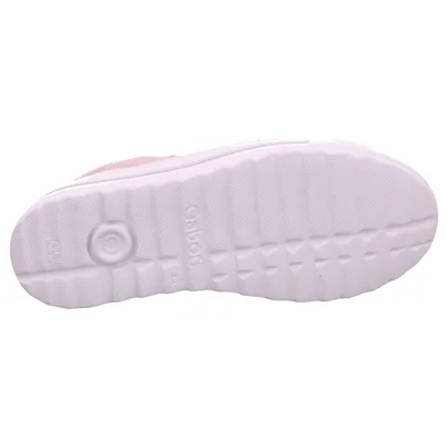 GABOR mit Wechselfussbett Sneaker Rosa Leder 