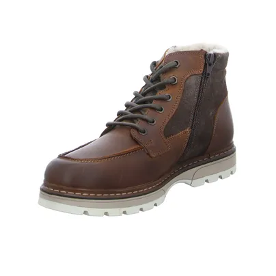 * Winter-Boots Braun Leder * Winter-Boots Braun Leder