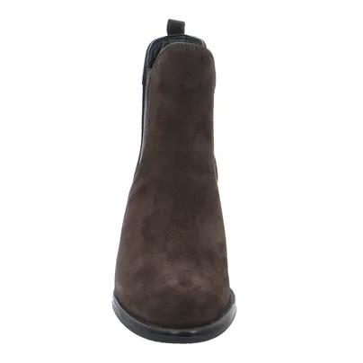 SCHUHENGEL Stiefelette Braun Leder SCHUHENGEL Stiefelette Braun Leder