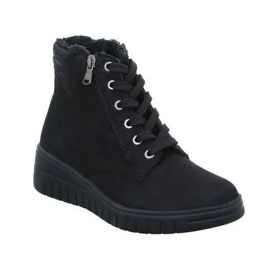 VAN DER LAAN Comfort-Boot Schwarz Leder VAN DER LAAN Comfort-Boot Schwarz Leder