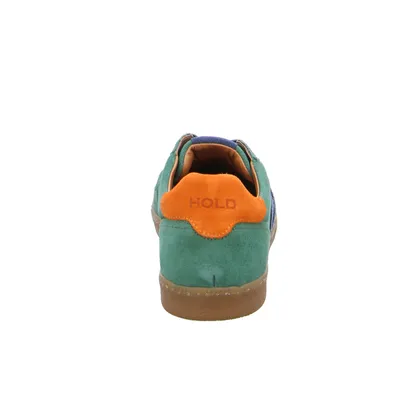 HOLD Halbschuhe Sneaker Grün Leder HOLD Halbschuhe Sneaker Grün Leder