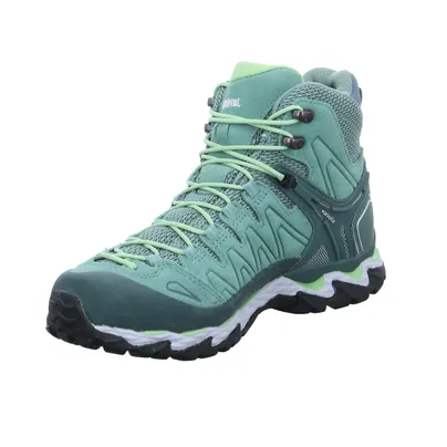 MEINDL Gore-Tex Wander- Bergschuh Damen Pastelgrün Leder MEINDL Gore-Tex Wander- Bergschuh Damen Pastelgrün Leder
