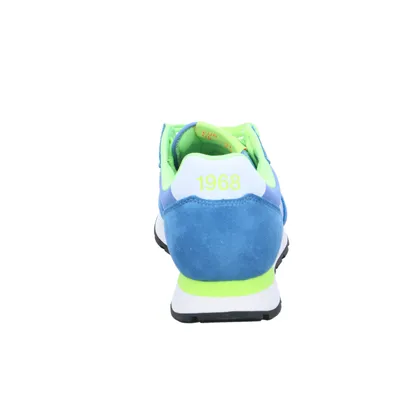SUN68 Halbschuhe Sneaker Stoff Blau Textil SUN68 Halbschuhe Sneaker Stoff Blau Textil