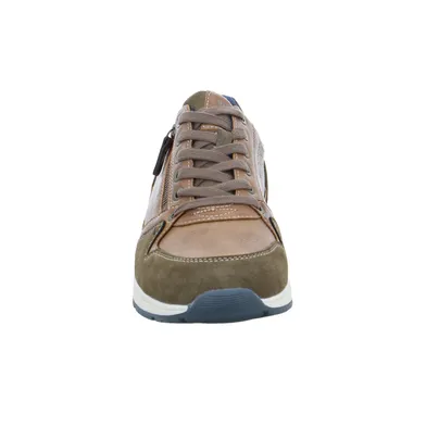 MUSTANG Halbschuhe Sneaker Braun Lederimitat MUSTANG Halbschuhe Sneaker Braun Lederimitat