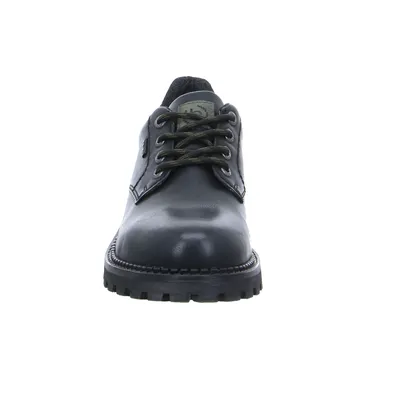 BUGATTI SHOES Halbschuh Schwarz Leder 